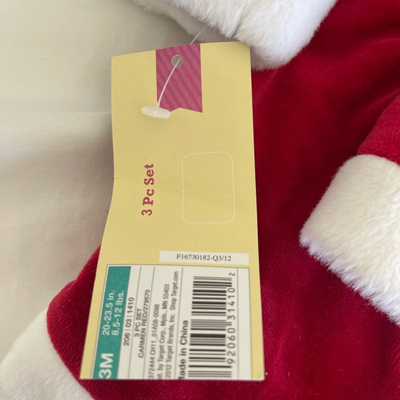 New with tags! Velvet Christmas 3 piece outfit - Picture 4 of 4